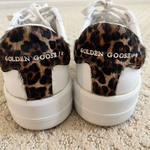 Golden Goose Pure Star with Leopard SZ 37